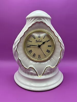 Buy Rare Belleek Mantel Clock, 1980 - 1993. • 19£