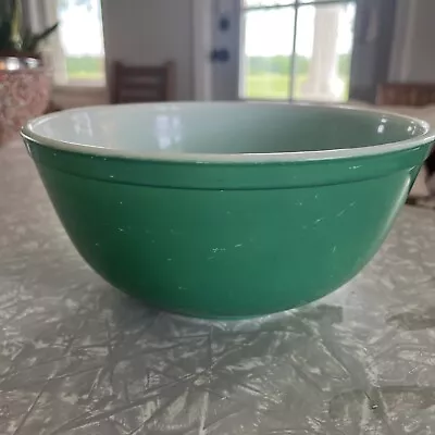 Buy Vintage Green Pyrex Primary Color Nesting Mixing Bowl #403 • 15.15£