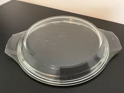 Buy Vintage PYREX Lid For Casserole Dish Clear Glass Round Diameter 19.5 Cm VGC • 7£