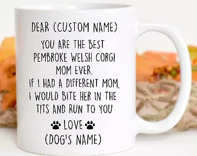 Buy Pembroke Welsh Corgi Mom Birthday Gift Pembroke Corgi Mom Christmas Gift Corgi M • 16.12£