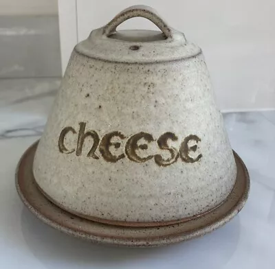 Buy Vintage Stoneware Pottery Cheese Dome - Tregaron Cymru • 12.99£