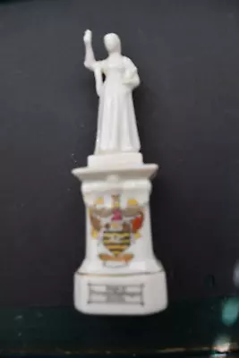 Buy Crested China 160mm Model Of Florence Nightingale Blackpool Crest • 15£