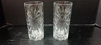 Buy Pair Of RCR Cristalleria Italiana Hiball Crystal Glasses / Tumblers • 24.94£