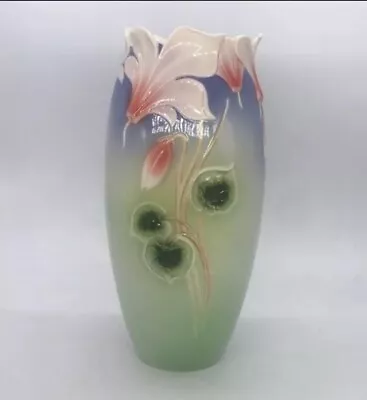 Buy FRANZ Vase 10” Cyclamen FZ00090 • 58.98£