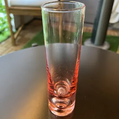 Buy Pink Cylinder Glass Vase W/ Bubble Or Tall Shot Glass • 11.53£