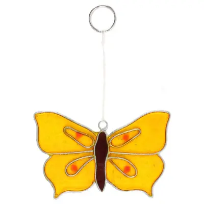 Buy Bird Butterfly Bee Stained Glass Suncatcher Colourful Window Garden Gift UK • 7.99£