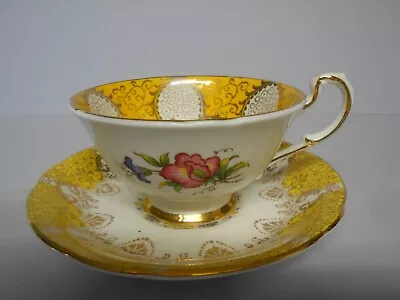 Buy Vintage Paragon By Appointment To Her Majesty Missmatch Tea Cup & Saucer Set • 24£