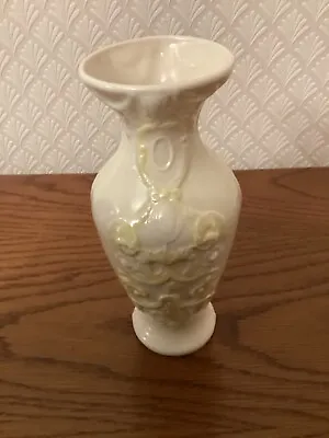 Buy A Nice Belleek Special Edition  Eugene Sheerin Vase  With Nice Highlights Mint • 22£