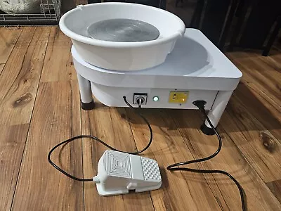 Buy 9.8 Inch Electric Ceramic Pottery Wheel Forming Machine With Foot Pedal 350w • 150£