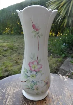 Buy ROYAL WINTON Dog Rose Floral Vase DIARY OF AND EDWARDIAN LADY Richard Webb 1977 • 9.99£
