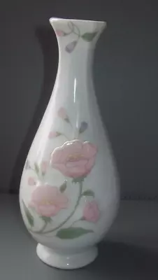 Buy White Japanese Vintage 1989 St Michael China Floral Flowery Bud Vase Ref No 402 • 11£