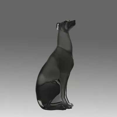 Buy Limited Edition Crystal Glass Sculpture  Greyhound  By Lalique • 2,950£