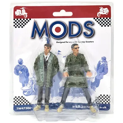 Buy Toyway Scooter Mods Figures Pre-Painted Set Of 2 • 28.90£