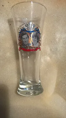 Buy  1981 Commemorative Charles And Diana Wedding Glass [ New Old Stock ] • 9.99£