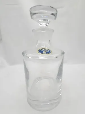 Buy Bohemia Czech Crystal Decanter 24 Percent Lead Whiskey Wine Vintage • 61.95£