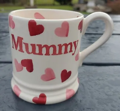 Buy Emma Bridgewater Pink Hearts Mummy Mug 1/2 Pint. Brand New • 22.50£