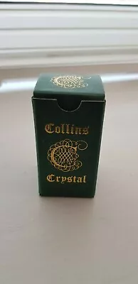 Buy Collins Crystal 'robertson'  Shot Glass, Unused With Box • 12.99£