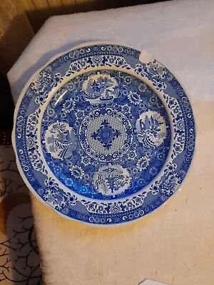 Buy Spode Blue Room Collection Dinner Plate  Net' Design A F Condition Chip • 1.80£