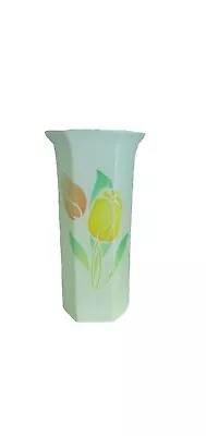 Buy Royal Winton - Tulip Tradition Spongeware Hexagonal Vase 20cm  • 5.95£