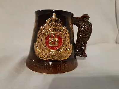 Buy Great Yarmouth Pottery Tankard The Suffolk Regiment Dads Army 50th Home Guard • 8£