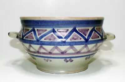 Buy Carter Stabler Adams Poole Pottery KL Pattern 618 Shape Bowl With Handles C.1920 • 75£