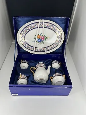 Buy Vintage The Regal Miniature Tea Set Bone China Collection In Original Box • 25£