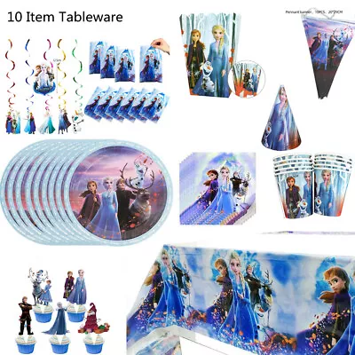 Buy Frozen Party Decoration Snowflake Elsa Girl Birthday Balloon Arch Garland Kit • 29.86£