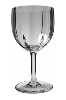Buy Water Goblet Baccarat France Crystal Montaigne Optic Clear Glass 6 3/8“H • 120.06£