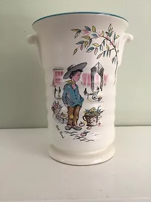 Buy Vintage 1960's Crown Ducal  'PETIT PIERRE'  Ware -  Pottery Vase • 8£