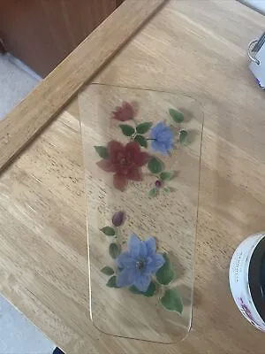 Buy Chance Glass Clematis Serving Plate  • 5£