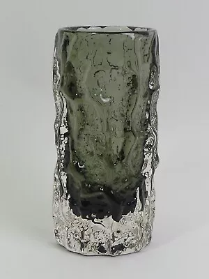 Buy Whitefriars Baxter Design Willow Glass 15 Cm Bark Vase • 69£