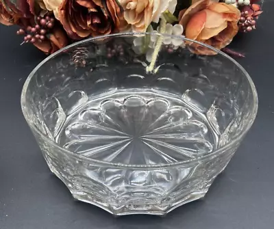 Buy Saint Gobain Duralex France Thumbprint Clear Glass Vintage 3.5 X10 Heavy • 13.50£