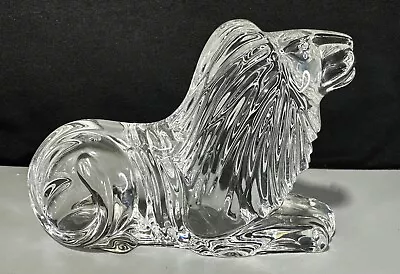 Buy Waterford Crystal 7  Lion Figurine Large Sculpture Glass Mint • 56.58£