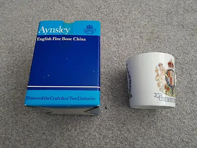 Buy Aynsley Queen Elizabeth 80th Birthday 1900-1980 Mug, Fine Bone China • 0.99£