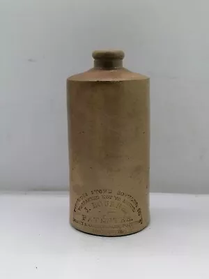 Buy Early Impressed Salt Glazed Bourne Stoneware Ink Bottle • 9.99£