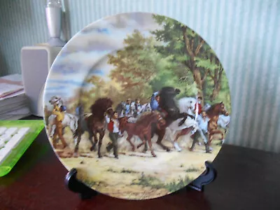 Buy Fenton China Collectors Plate -  French Horse Fair 1853 • 10.99£