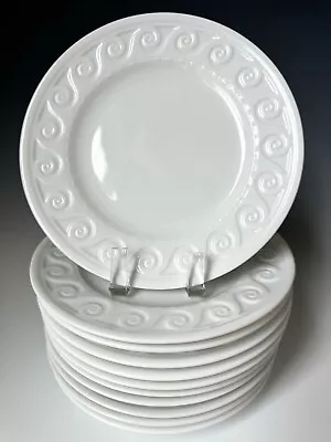 Buy Bernardaud Limoges France Louvre Pattern 6 3/4  Bread And Butter Plate Set Of 11 • 231.63£