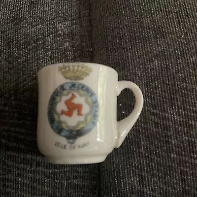 Buy Crested Ware Cup  Souvenir Of Isle Of Man • 1.49£