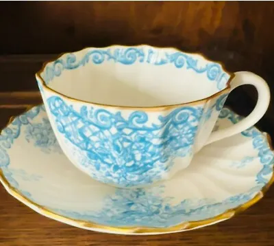 Buy Antique Copeland Spode Tea Cup&Saucer Floss Pattern • 76.07£