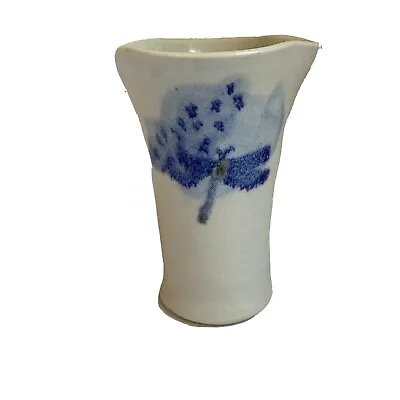 Buy Vintage Scottish Studio Pottery Dragonfly Vase Susan K Senior Edinburg • 12£