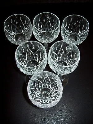 Buy 6 X Royal Doulton Royal Albert Crystal Countess   Sherry  Port Wine Glasses #2  • 49.99£
