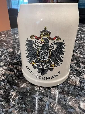 Buy STEIN Old Germany Eagle Stoneware Beer Mug  .5 Liter German Vintage Tankard • 28.46£