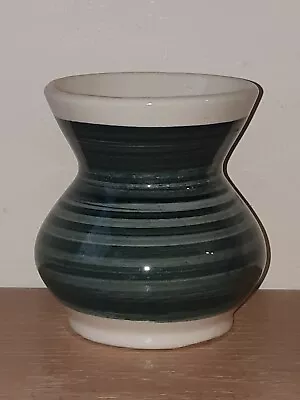 Buy DEE CEE DC Dragon Pottery Green White Desmond Cooper Stoneware Studio Vase WALES • 8.95£