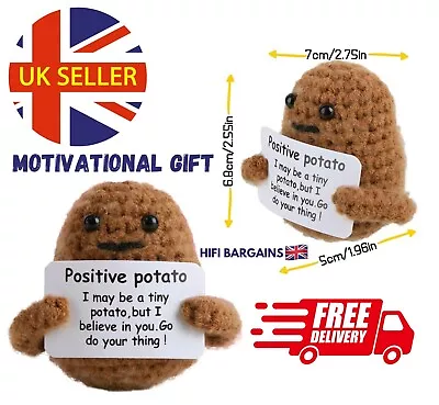 Buy UK Funny Positive Potato Knitted Doll Birthday Decor.Kids Gift Inspired Tiny Toy • 6.49£