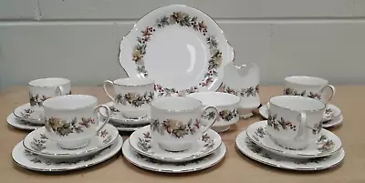 Buy Royal Standard Lyndale Fine Bone China Tea Set 21 Pieces • 25£