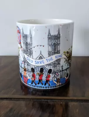 Buy Marks And Spencer M & S King Charles Royal Coronation Mug - God Save The King • 12£