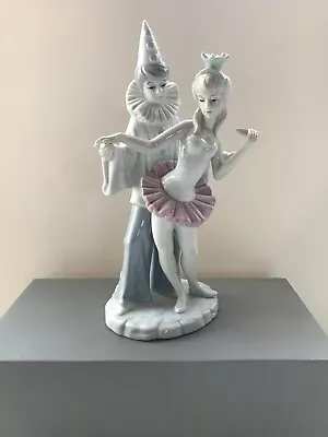 Buy KPM Arnart Conte Porcelain Clown & Ballerina Figurine 1984 • 18.97£