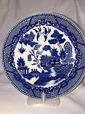Buy Vintage Classic Blue Willow Pattern 6” Salad/Bread Plate Japan • 6.70£