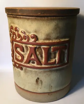 Buy Tremar Cornish Pottery Salt Caddy Storage Jar • 7£