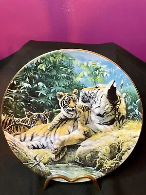 Buy Royal Doulton - The Franklin Mint  - Basking In The Sun Plate By Weberbauer • 3.49£